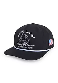 How's My Driving Flat Brim Hat