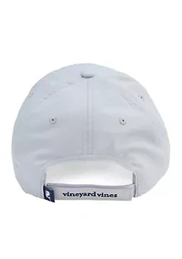 Embroidered Whale Patch Cap