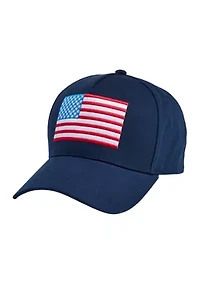 American Flag Hi-Pro Trucker Hat