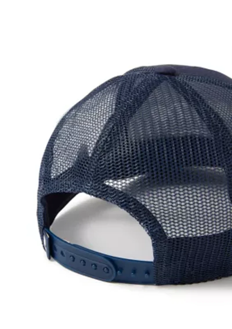 Here to Party High Profile Trucker Hat