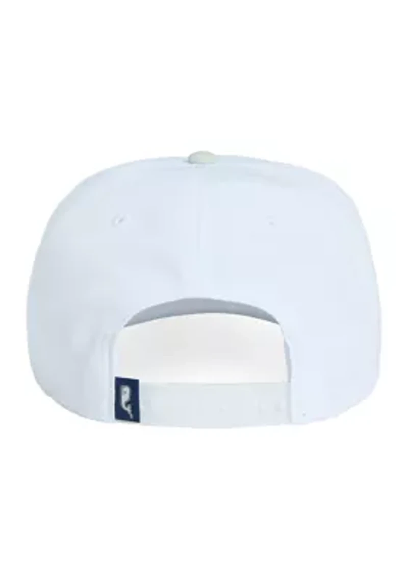 Meet Me at the 19th Hole Performance Flat Brim Hat