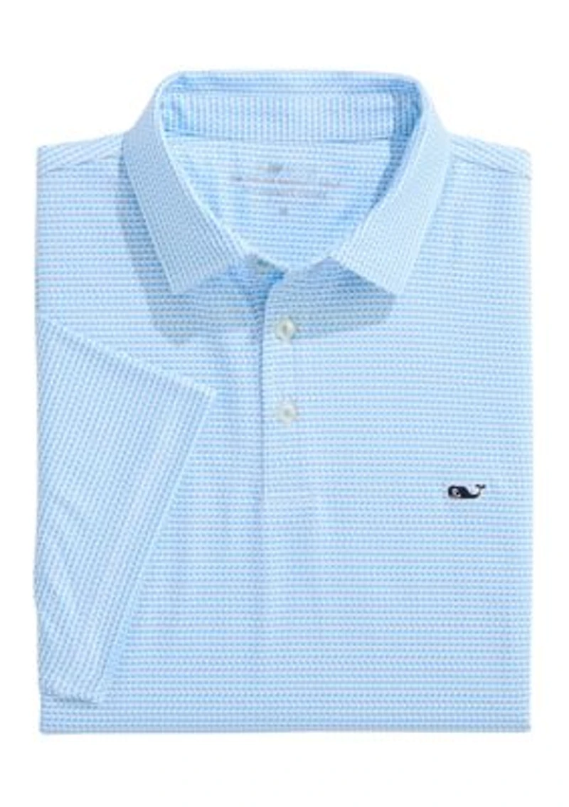 Men's Printed Sankaty Performance Polo Shirt
