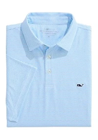 Men's Printed Sankaty Performance Polo Shirt