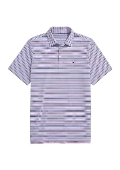 Men's Multi Bradley Stripe Sankaty Polo Shirt