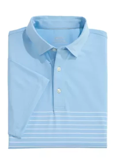 Men's Fairway Breton Stripe Golf Palmero Polo Shirt