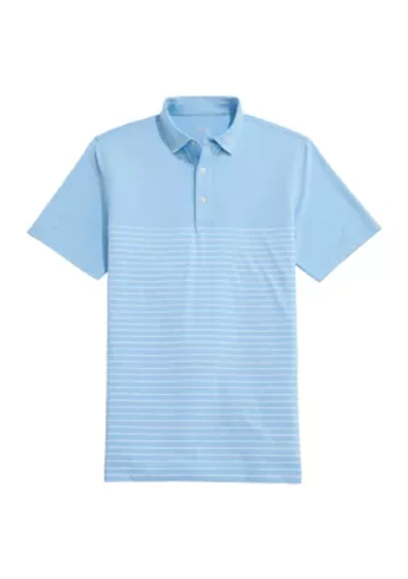 Men's Fairway Breton Stripe Golf Palmero Polo Shirt