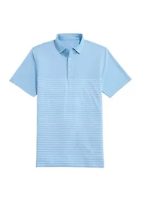 Men's Fairway Breton Stripe Golf Palmero Polo Shirt