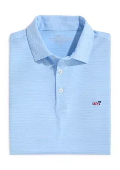 Men's Striped Polo Shirt