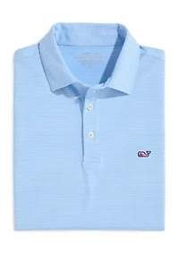 Men's Striped Polo Shirt