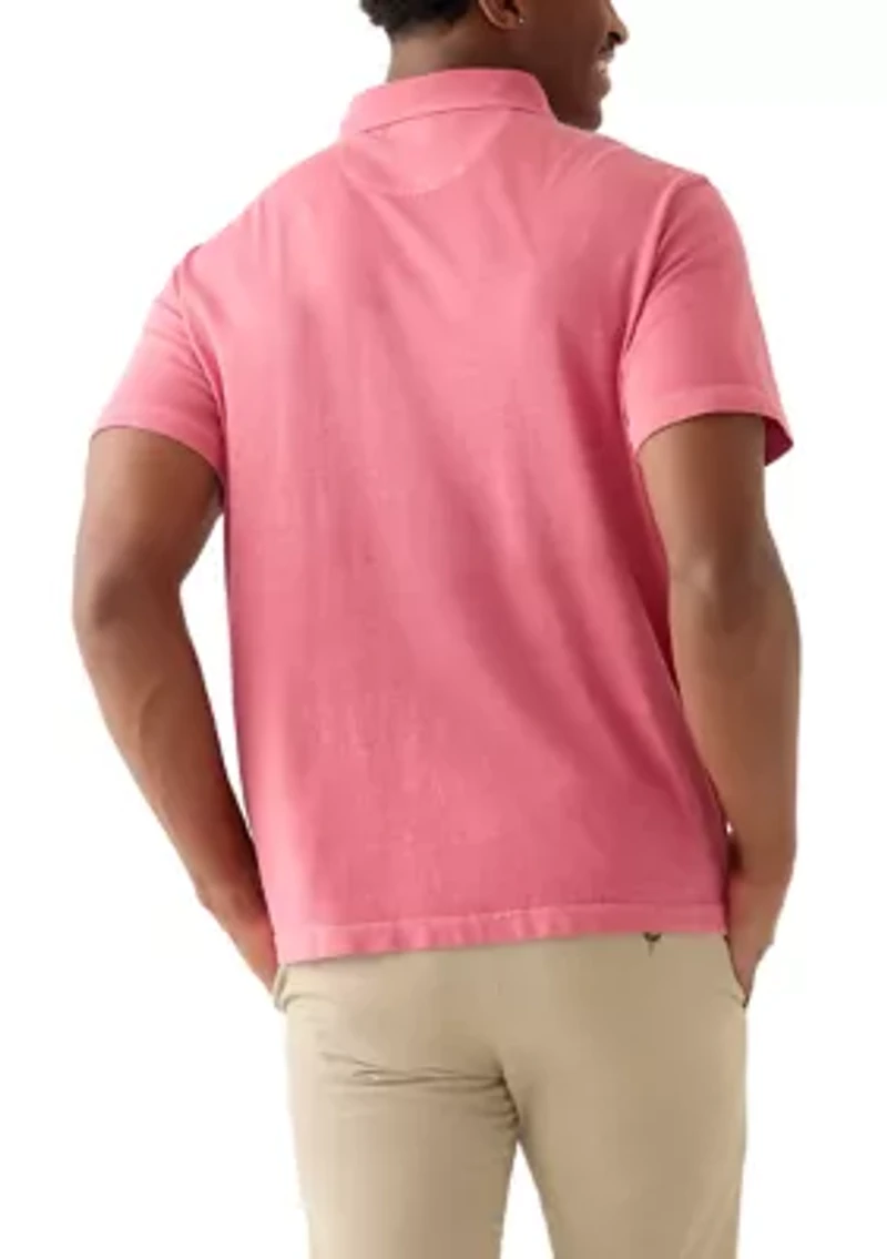 Men's Lived-In Pique Polo Shirt