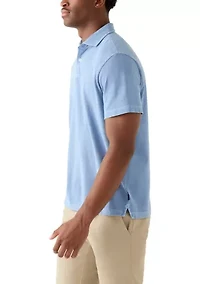 Men's Lived-In Pique Polo Shirt