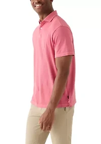 Men's Lived-In Pique Polo Shirt