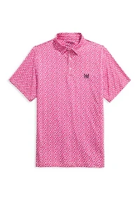 Men's Printed Sankaty Polo Shirt