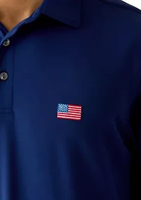 Men's Flag Golf Sankaty Polo Shirt
