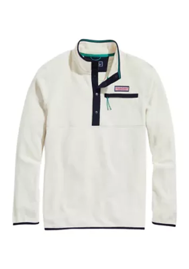 Harbor Fleece Quarter-Snap Pullover