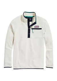Harbor Fleece Quarter-Snap Pullover