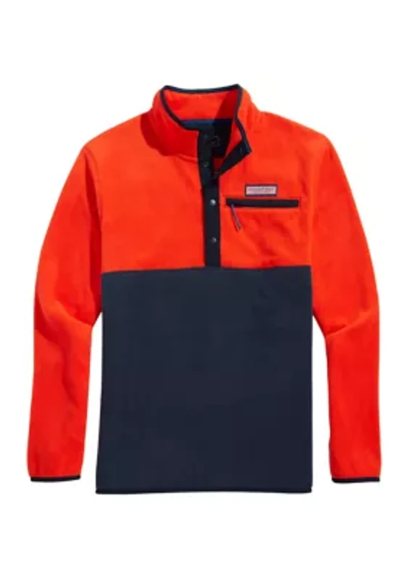 Harbor Fleece Quarter-Snap Pullover