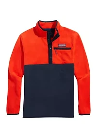 Harbor Fleece Quarter-Snap Pullover