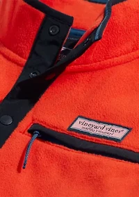 Harbor Fleece Quarter-Snap Pullover