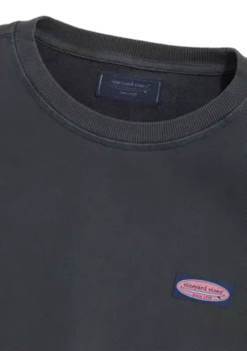 Surfboard French Terry Crew Neck Pullover