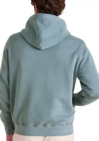 Men's Garment Dyed French Terry Hoodie