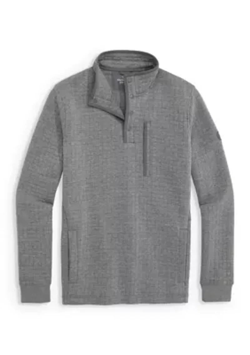 Men's Quilted Navigator Quarter-Snap Jacket