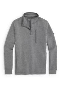 Men's Quilted Navigator Quarter-Snap Jacket