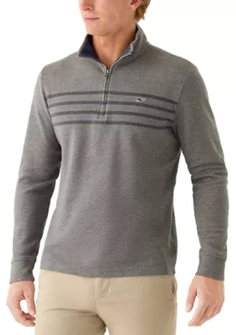 Breton Chest Stripe Pullover