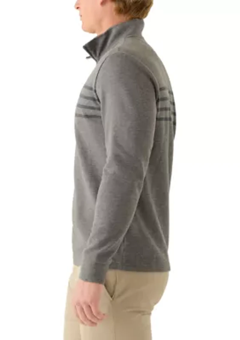 Breton Chest Stripe Pullover