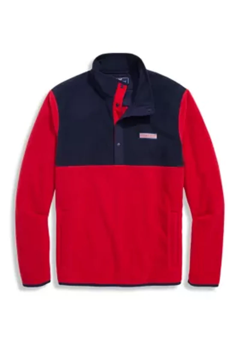 Harbor Fleece Quarter-Snap Pullover