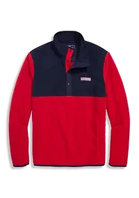 Harbor Fleece Quarter-Snap Pullover