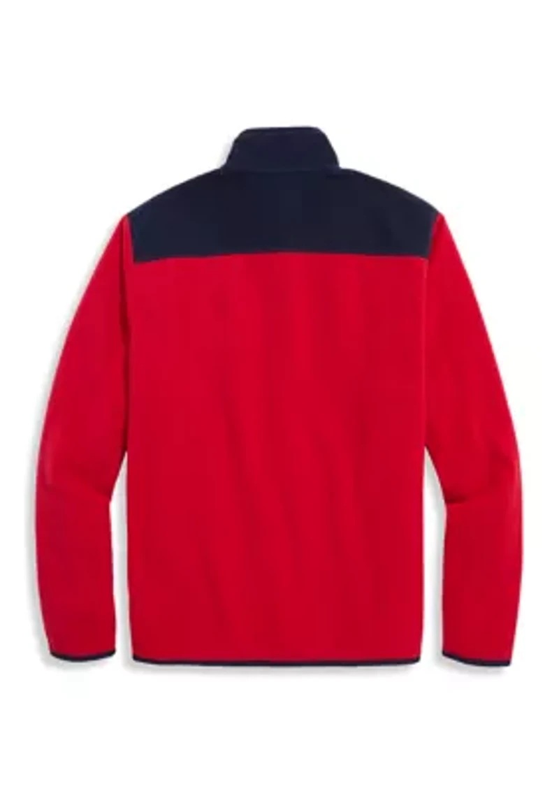 Harbor Fleece Quarter-Snap Pullover