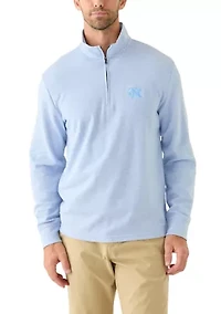 NCAA North Carolina Tar Heels Saltwater Quarter Zip Jacket