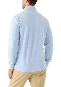 NCAA North Carolina Tar Heels Saltwater Quarter Zip Jacket