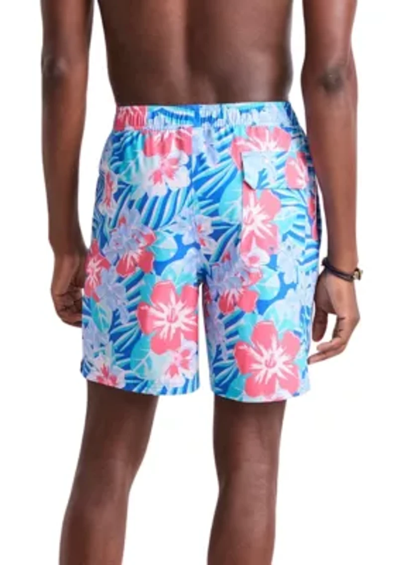 7" Printed Chappy Swim Trunks