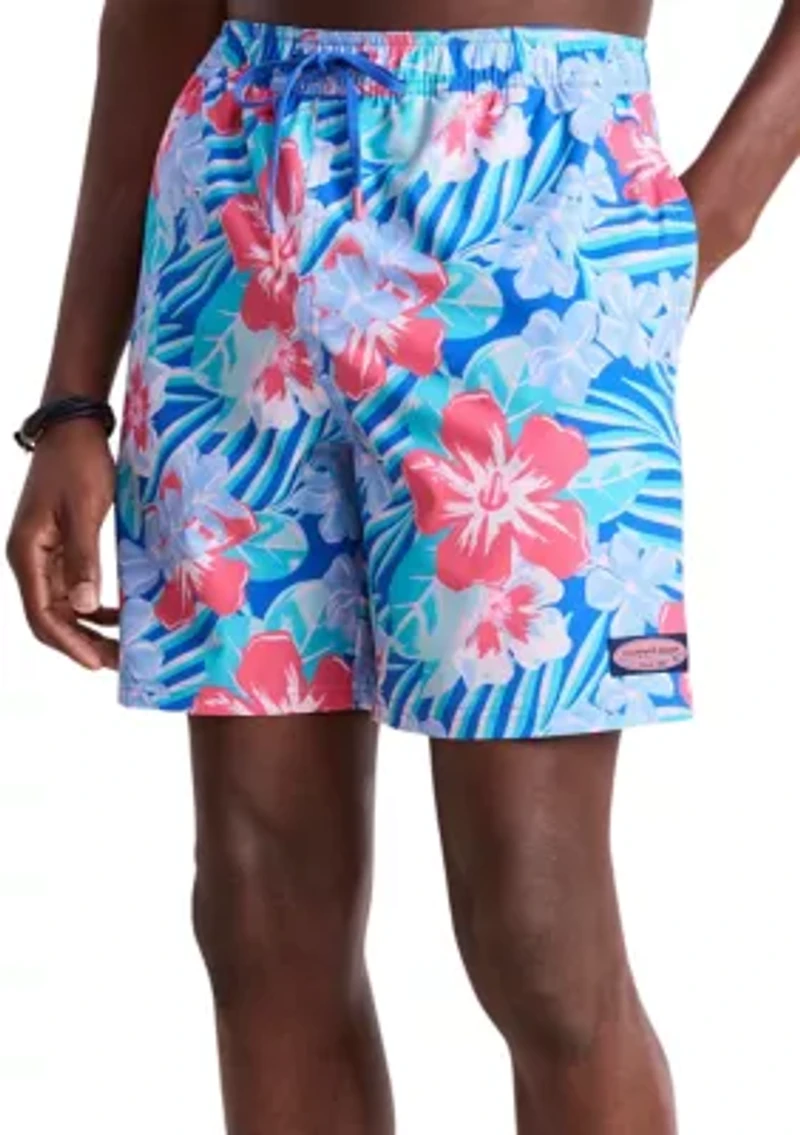 7" Printed Chappy Swim Trunks
