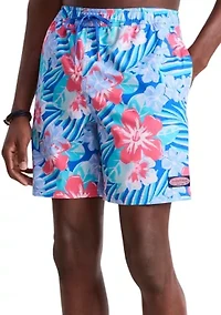 7" Printed Chappy Swim Trunks