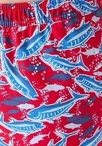 7" Printed Chappy Swim Trunks