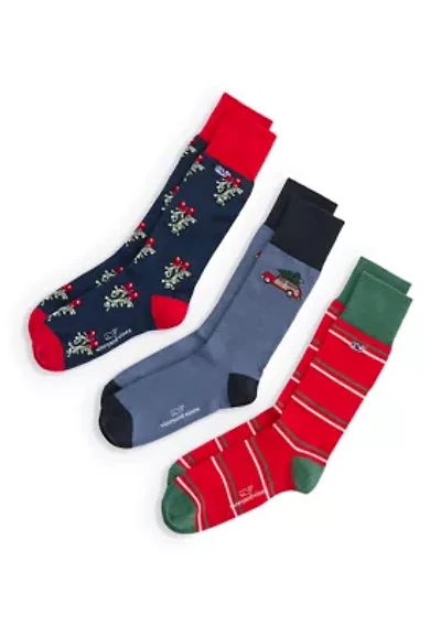 Holiday Traditions 3-Pack Socks