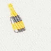 Men's Champagne Bottles Silk Tie