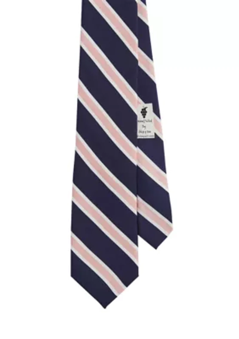 Bedford Stripe Printed Tie