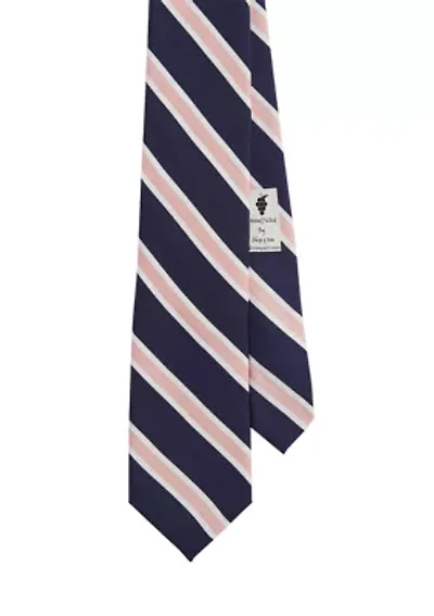 Bedford Stripe Printed Tie