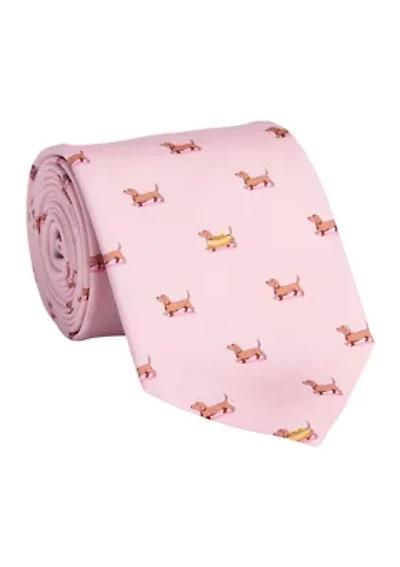 Hot Dog Printed Tie