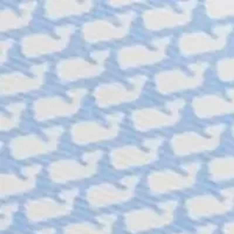 Micro Whale Printed Bowtie