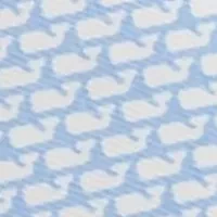 Micro Whale Printed Bowtie