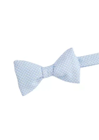 Micro Whale Printed Bowtie