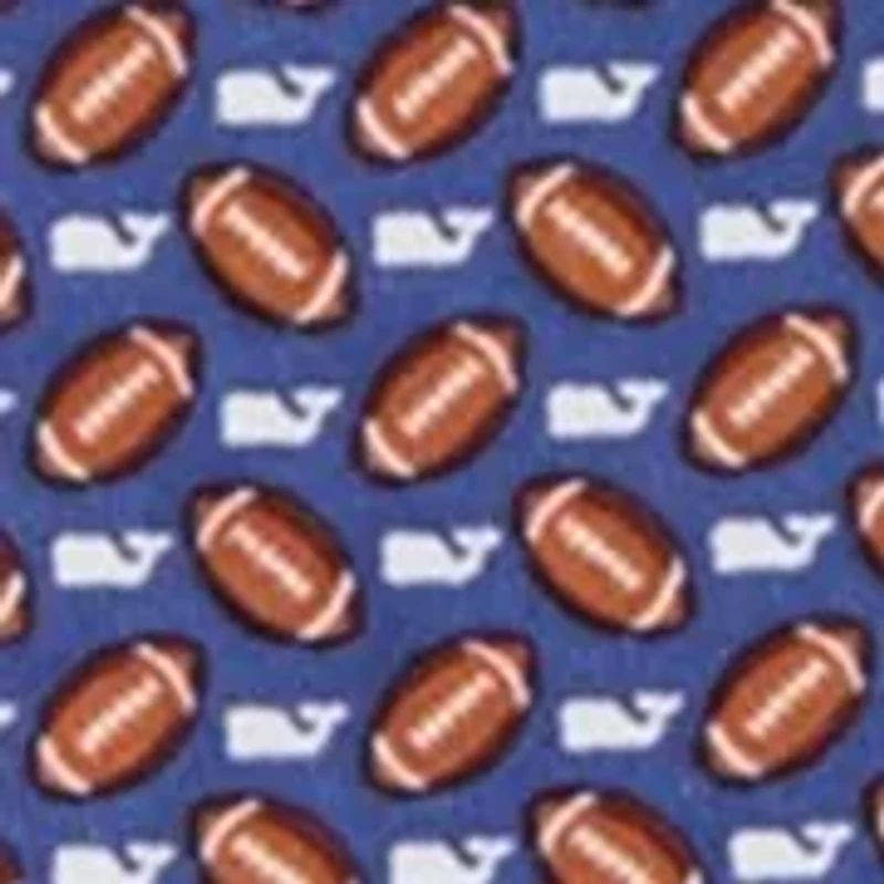 Football Whale Printed Tie