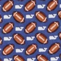 Football Whale Printed Tie