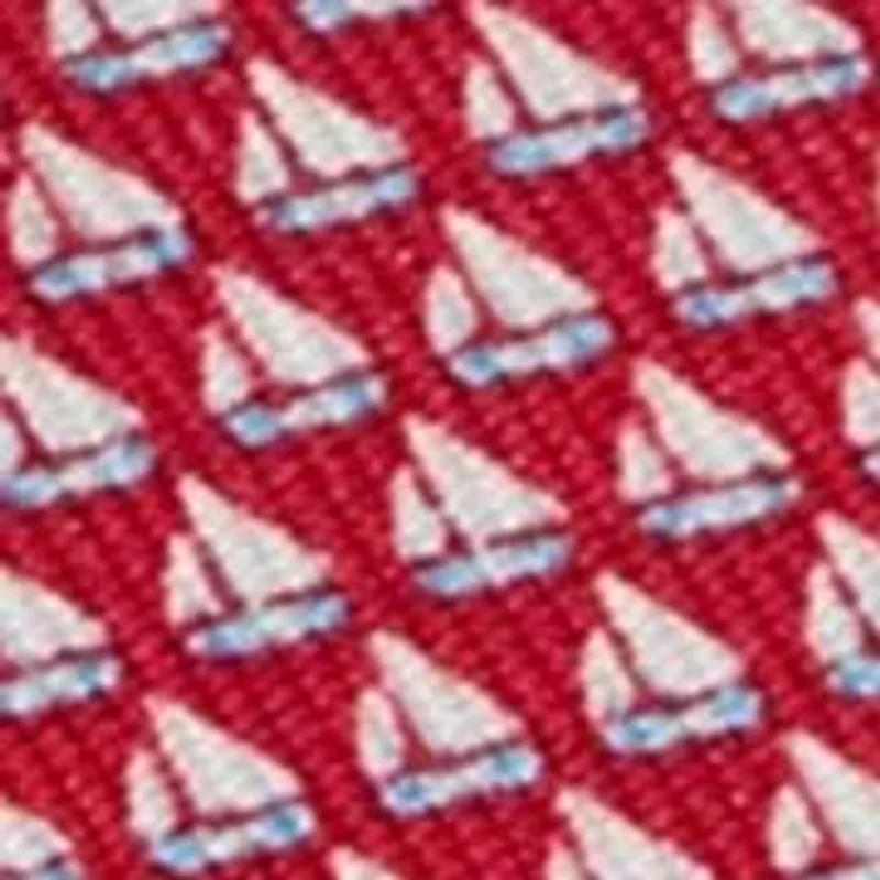 Mini Sailboat Printed Tie