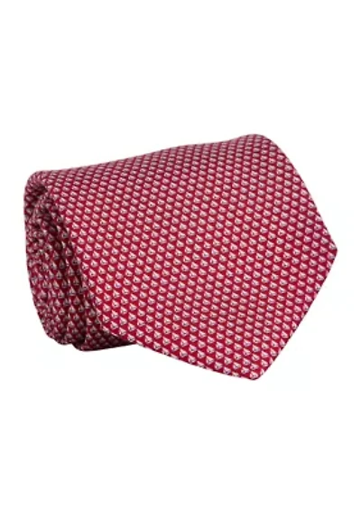 Mini Sailboat Printed Tie